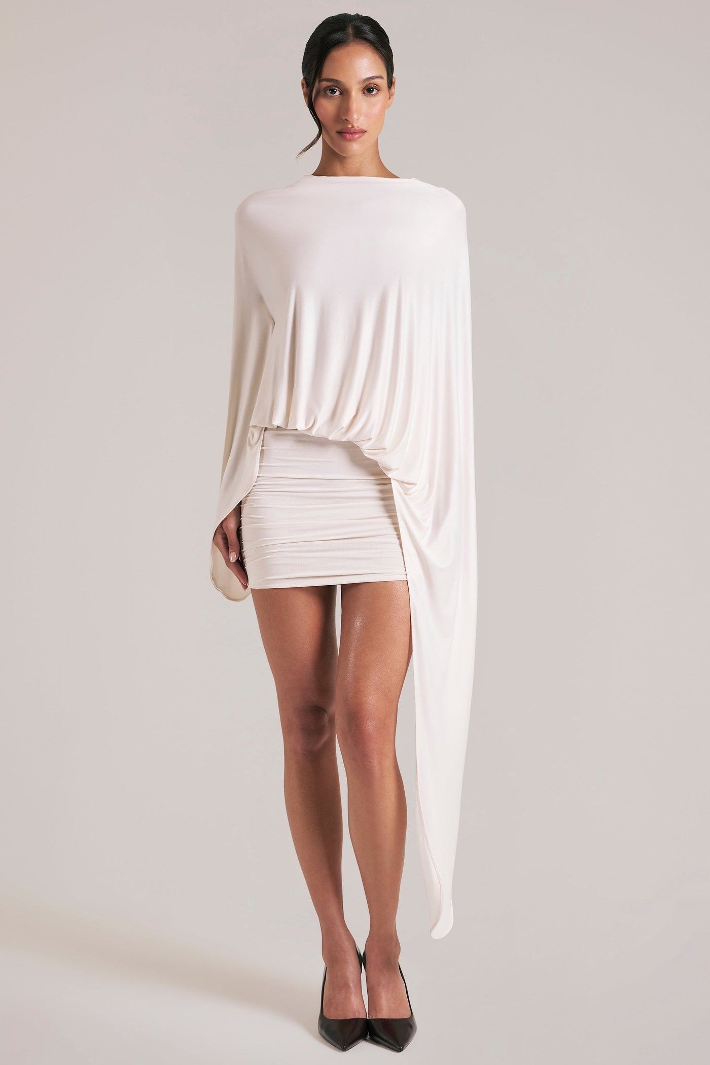 sade mini dress Sade Mini Dress - Dove White